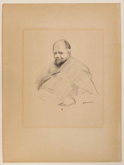 Ambroise Vollard by Jean-Louis Forain