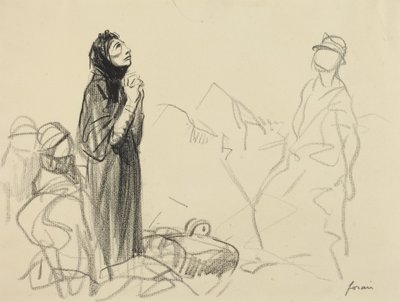 During the Armistice by Jean-Louis Forain