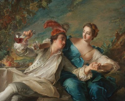 The Lovers by Jean-Marc Nattier
