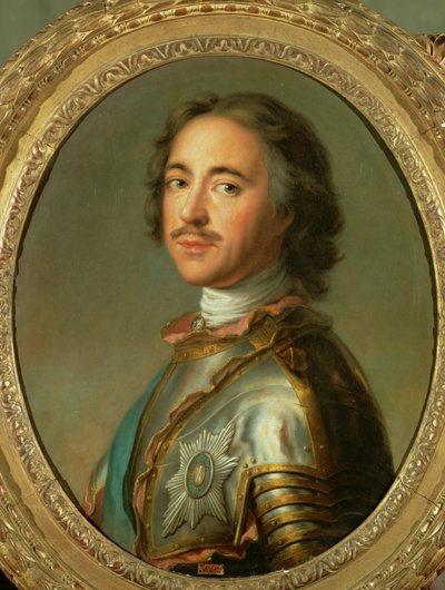 Tsar Peter the Great by Jean-Marc Nattier