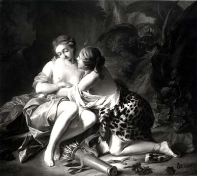 Jupiter and Callisto by Jean Simon Berthelemy