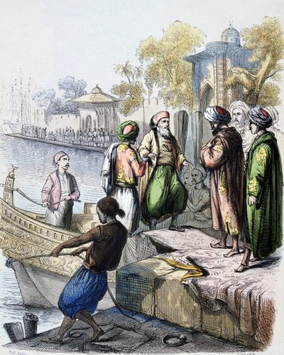 Mehmet Ali Arrives in Constantinople by Jean Adolphe Beauce
