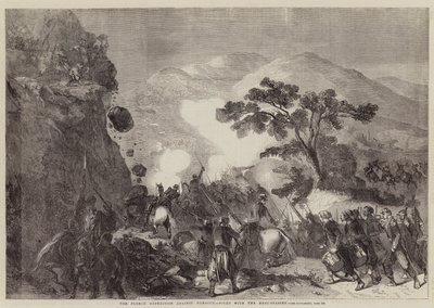 The French Expedition against Morocco, Fight with the Beni-Snassen by Jean Adolphe Beauce