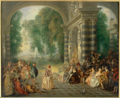  by Jean Antoine Watteau