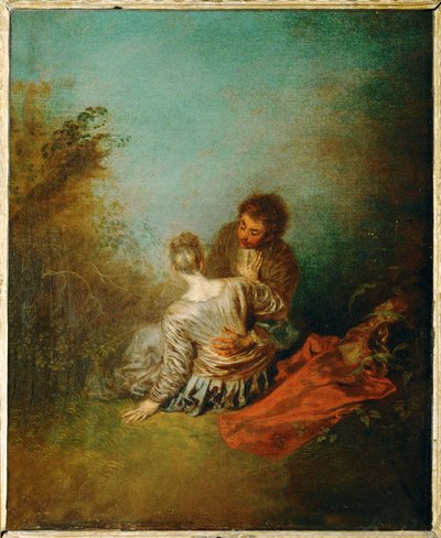 The False Step by Jean Antoine Watteau