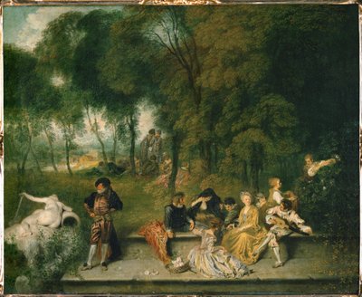  by Jean Antoine Watteau