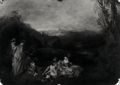 Peaceful Love, c.1718-19 by Jean Antoine Watteau