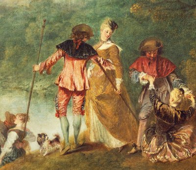 Pilgrimage to the Isle of Cythera by Jean Antoine Watteau