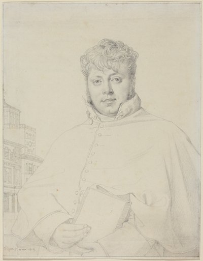 Auguste-Jean-Marie Guénepin by Jean Auguste Dominique Ingres