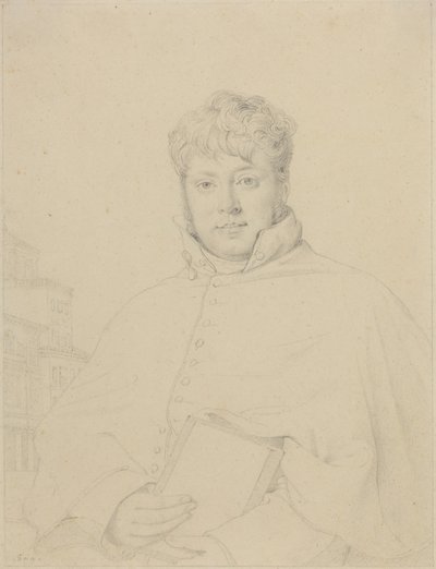 Auguste-Jean-Marie Guénepin by Jean Auguste Dominique Ingres