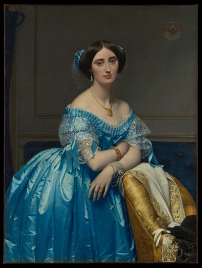Joséphine-Éléonore-Marie-Pauline de Galard de Brassac de Béarn (1825–1860), Princess of Broglie by Jean Auguste Dominique Ingres