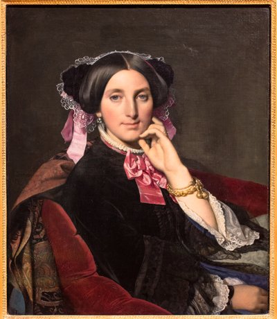 Portrait of Caroline Gonse by Jean Auguste Dominique Ingres