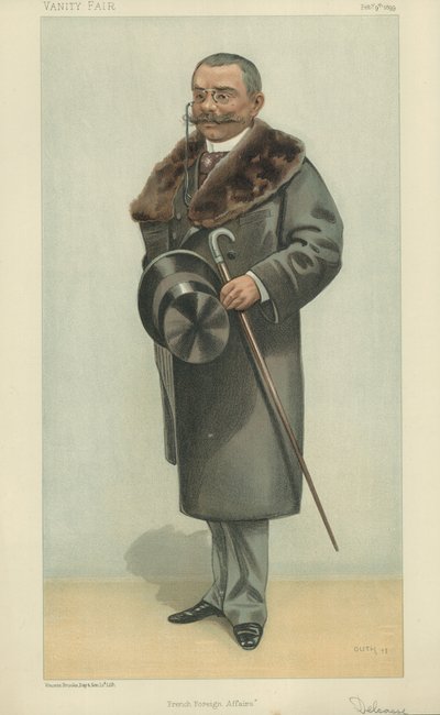 M Theophile Delcasse by Jean Baptiste (after) Guth
