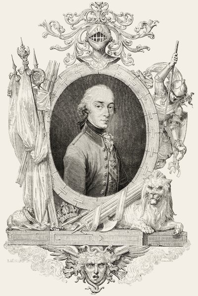 Charles XIV (1763-1844): king of Sweden and Norway and Prince of Ponte Corvo, engraved by Pannemaker by Jean Baptiste (after) Lienard