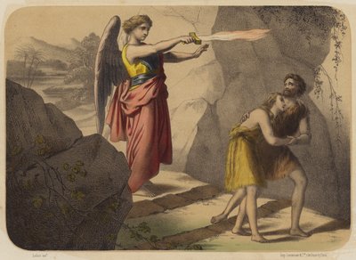 Paradise Lost by Jean Baptiste Auguste Leloir