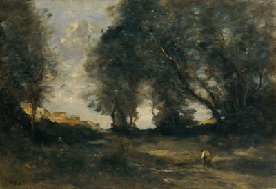 Landscape by Jean-Baptiste-Camille Corot
