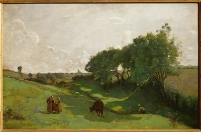 The Valley by Jean-Baptiste-Camille Corot