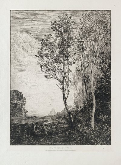 Souvenir of Italy by Jean Baptiste Camille Corot