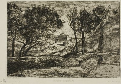 Souvenir of Tuscany by Jean Baptiste Camille Corot