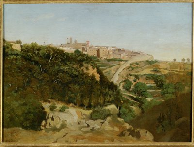 Volterra, Italy by Jean-Baptiste-Camille Corot