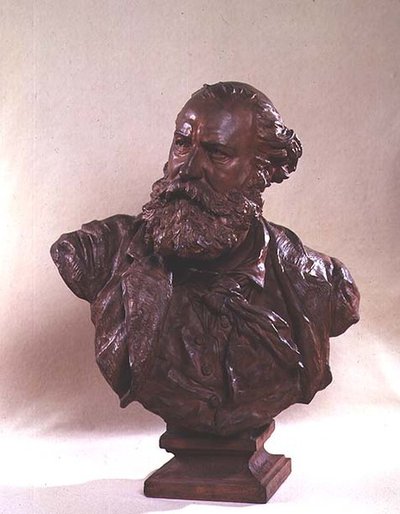 Bust of Charles Gounod (1818-93) c.1874 by Jean Baptiste Carpeaux