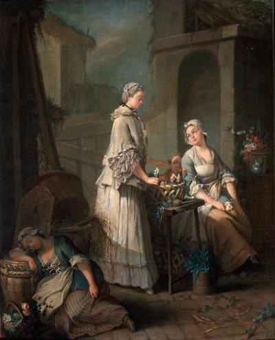 A Flower Girl, c1795-c1799 by Jean Baptiste Charpentier the Elder
