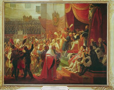 First Distribution of the Cross of the Legion of Honour by Jean Baptiste Debret