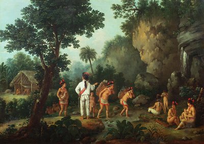 The Slave Hunter, c.1834-39 by Jean Baptiste Debret