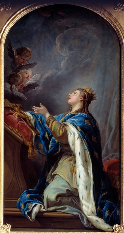 Saint Jeanne de France by Jean Baptiste Deshays