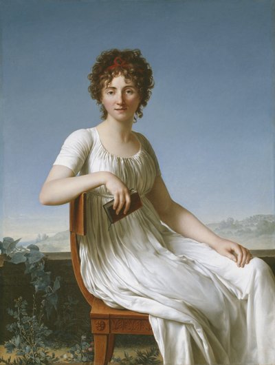 Portrait of Constance Pipelet by Jean Baptiste Francois Desoria