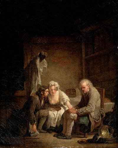 Blind Man Deceived by Jean Baptiste Greuze