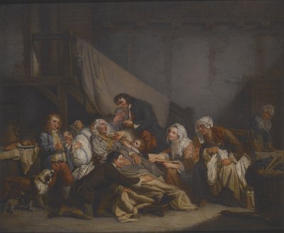 Death of an Old Man by Jean Baptiste Greuze