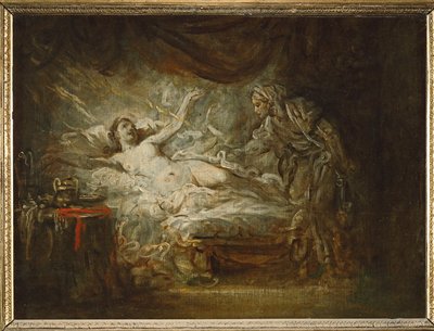 Jupiter and Aegina by Jean Baptiste Greuze