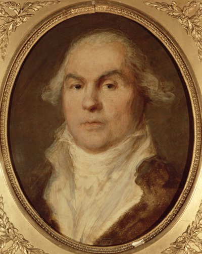 Portrait of Jean-Jacques-Regis de Cambaceres by Jean Baptiste Greuze