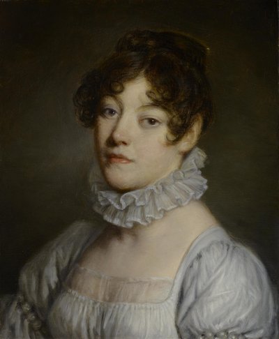 Portrait of a Young Woman by Jean Baptiste Greuze