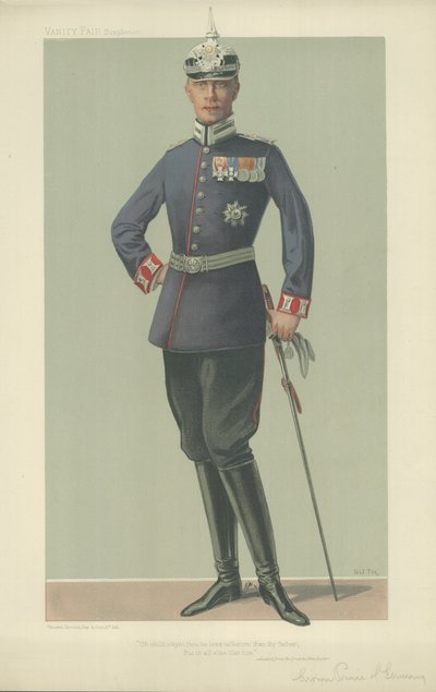 The Crown Prince of Germany by Jean Baptiste Guth