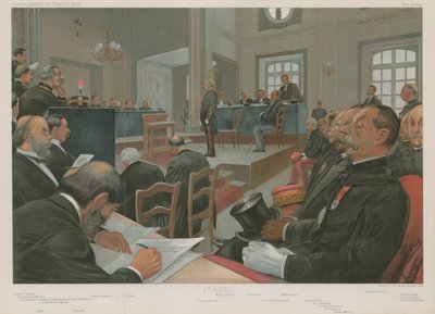 The Trial of Dreyfus by Jean Baptiste Guth