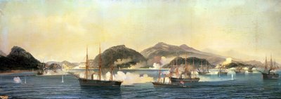 The Second Battle of Shimonoseki, 5th September 1864 by Jean Baptiste Henri Durand Brager