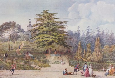 The Labyrinth of the Museum in Paris in 1794 by Jean Baptiste Hilair