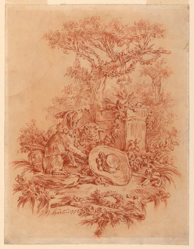 Pastorale, 1772 by Jean-Baptiste Huet