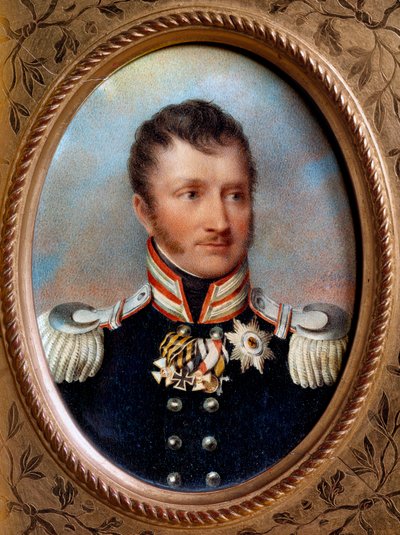 Portrait of Frederick William III of Prussia (1770-1840) by Jean Baptiste Isabey