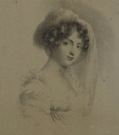 Mme. Horace Vernet by Jean Baptiste Isabey