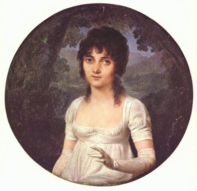 Portrait of Christine Boyer by Jean Baptiste Isabey
