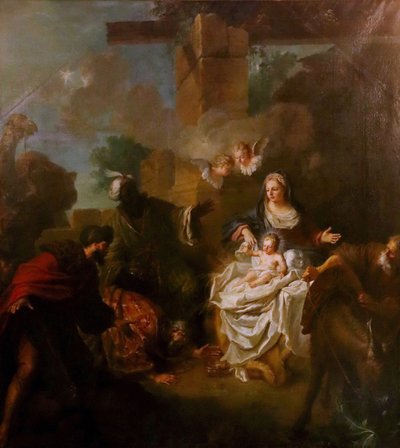 The Adoration of the Magi by Jean-Baptiste Oudry