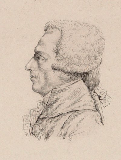 Portrait of the Violinist and Composer Niccolò Mestrino by Jean Baptiste Ponce Lambert