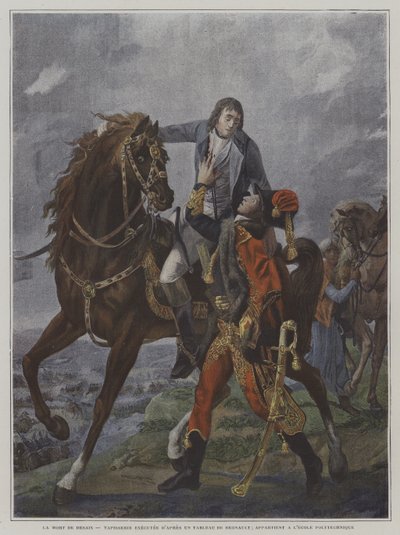 The Death of General Desaix at the Battle of Marengo, 1800 by Jean Baptiste Regnault