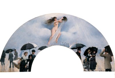 An Allegory of Rain by Jean Beraud