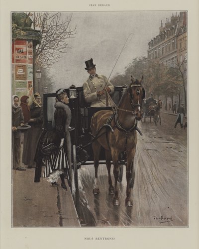 We Are Coming Back! by Jean Beraud