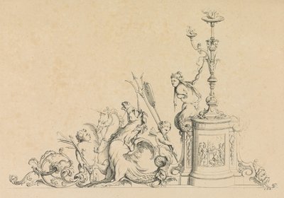 Arabesque Designs for Various Uses Invented by J.B. Toro, 1716 by Jean Bernard Toro