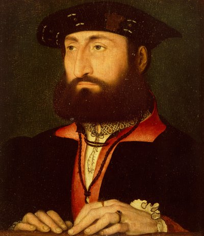 Portrait of Louis of Cleves, Count of Nevers by Jean Clouet